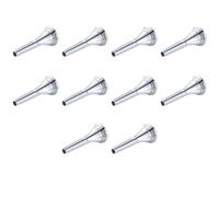 Janasiba Kit de piezas de bocina francesa, incluye 10 piezas de boquilla de cuerno francés para adultos, niños y principiantes, instrumento de música -B