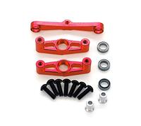 Janasiba Montaje de dirección de metal con cojinete para Tt-02 Tt02 Tt02B Tt02T 1/10 Rc Auto Upgrade Partes