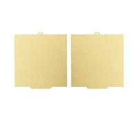 Janasiba Para placa de construcción QIDI Q2, de acero de doble cara con textura PEI, placa de acero magnético de 280 x 280 mm para QIDIQ2