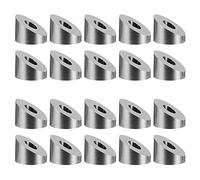 Janasiba T316 Acero inoxidable 1/4 30 grados Beveled Washer para cable de cubierta 1/8 a 3/16 kit de barandilla de cable/hardware/metal/aluminio contribuciones DIY balaustrada (20 unidades)