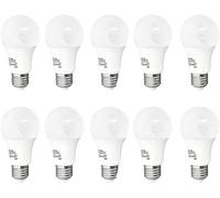 Jandei - 10 x Bombillas Led E27, 10W Equivalente 90W, 1000 Lúmenes, 330 Apertura para Lámparas de Techo. Perfecto para Casa, Dormitorio, Pasillo, Oficina. (3000K Blanco Cálido)