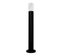 Jandei - Baliza LED Exterior de Jardín 60cm con Efecto Burbuja, 7W, 3000K Luz Cálida, IP65, Aluminio Negro Resistente, Iluminación Decorativa para Caminos y Terrazas
