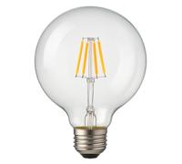 Jandei - Bombilla Globo LED Filamento de 5 W, Rosca E27 Edison, Vintage, Acabado Cristal visible, 2700 K, 815 lúmenes. Decorativa, Elegante, No Regulable, Dimensiones: 12,5 cm x 18 cm