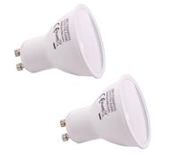 Jandei - Bombilla Led 7W GU10, Luz Blanca Neutra 4200K - Paquete de 2 unidades - 650 Lúmenes, no regulable (equivalente 56W halógeno) -Para interior - Vida útil de hasta 15 años