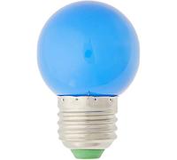 Jandei - Bombilla LED Fiesta, Decorativa, Color Azul, 1W, Rosca E27 Diámetro 60mm, para Montaje en Guirnaldas, Eventos, Luz para Boda, Bautizo, Fiesta, Navidad(Azul)