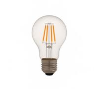 Jandei - Bombilla LED Filamento de 3W, Rosca E27 Edison, Vintage, Acabado Cristal visible, 2700 K, 490 lúmenes. Decorativa, Elegante, No Regulable, Dimensiones: 4,5 cm x 8 cm