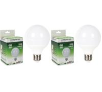 Jandei - Bombilla LED Globo, G95 Rosca E27, 15W (equivalente a 120W) Luz Blanca Neutra 4200K, perfecta para Salón, Restaurante, Escalera, Pasillo, No regulable. Ahorro de energía. (Paquete de 2)
