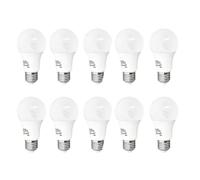 Jandei - 10 x Bombillas Led E27 A60, 10W Equivalente 90W, 1000 Lúmenes, 330 Apertura para Lámparas de Techo. Perfecto para Casa, Dormitorio, Pasillo, Oficina. (6000K Blanco Frío)