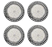 Jandei - Campana Industrial LED UFO 200W, 20000 Lúmenes, Luz Blanca Fría 5000K, IP65 para Exteriores. PF 0,9 Alto Rendimiento, Iluminación Especial para Grandes Superficies (4)