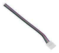 Jandei - Conector RGB 10mm unión 4 contactos cable 15cm