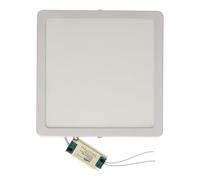 Jandei - Downlight led 18W 6000K Cuadrado Superficie, Blanco Frío. Perfecto para Casa, Salon, Cocina, Oficina. Dimesiones 225 x 225 x 38 mm. Ahorro energético.