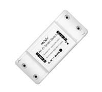 JANDEI - Interruptor Inteligente Universal WiFi 2200W/10A Programable, Temporizador, Control por Voz y Mando a Distancia. Compatible con Tuya Smart App, Amazon Alexa y Google Home