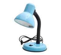 Jandei - Lámpara de mesa flexible de metal, E27, Máx 240V, Flexo, Brazo flexible tipo Cisne, Pantalla Metálica,Perfecta para Escritorio, Trabajar, Estudiar, Vintage, Bombilla no incluida (Azul)