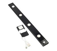 Jandei - Luz LED de Armario 40 cm con Sensor Movimiento, Intensidad Regulable 3000k-4200k-6000k, Recargable USB, Tiras Magnéticas, Fácil Instalación. Perfecta para Mueble, Cajón, Pasillo