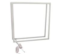 Jandei - Pack 2 Paneles LED 60x60cm. Marcos Luminosos 48W, 4800 lúmenes para Instalación en Falso Techo Modular con Placas Armstrong, 40000 Horas - Driver incluido (Tri-Tono CCT)