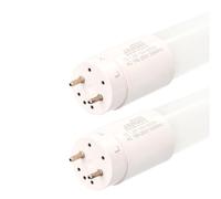 Jandei - Pack 2 Tubo LED 120cm 18W, Blanco Frío 6000K, 2520 Lúmenes, Standard T8 Conector G13, Reemplaza Neón Fluorescente 36W, Cebador LED Incluido, Conexión 1 Lado