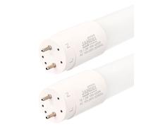 Jandei - Pack 2 Tubo LED 120cm 18W, Blanco Neutro 4200K, 2520 Lúmenes, Standard T8 Conector G13, Reemplaza Neón Fluorescente 36W, Cebador LED Incluido, Conexión 1 Lado