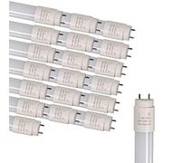 Jandei - Pack 20 Tubo LED 120cm 18W, Blanco Frío 6000K, 2160 Lúmenes, Standard T8 Conector G13, Iluminación de Oficinas, Pasillos, Garajes, Comercio, Conexión 1 Lado