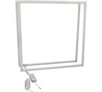Jandei Pack 2X Marco Luminoso Panel LED 60x60cm 48W Blanco Frío 6000k 4800 Lm