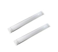Jandei - Pack 2x Pantalla Luminaria LED Integrado, 18W, Largo 60 cm, Luminosidad 1500 Lúmenes, Color Blanco Cálido 3000K, 120º de iluminación