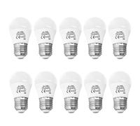 Jandei - Pack de 10 x Bombillas LED mini G45, Casquillo E27, 7W (equivale a 60W), 630 Lúmenes para Lámparas de Techo, Lámparas de Mesilla, Dormitorio, Salón, Navidad (4200K Blanco Neutro)