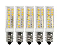 Jandei - Pack x5 Bombilla LED E14 Luz Blanca Fría 6000K, 6W, Equivalente Bombilla Halógena 48W, No Regulable, 600 Lúmenes, Para Usos Domésticos, Paquete de 5 unidades