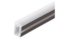 Jandei - Perfil Flexible Silicona 3 Metros para Tiras LED hasta 10mm Ancho. Difusión Esférica de Luz, Emisión Lateral 10mm x17mm - IP67 Apto para Exteriores