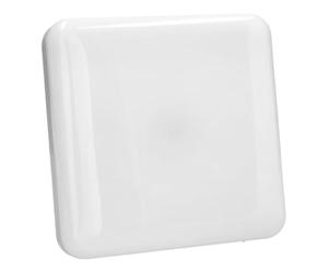 Jandei - Plafón LED 20W Cuadrado 6000K blanco frío, IP65 exterior, 2000 lúmenes. Perfecto para casas, muros, exteriores, jardín. Dimensiones son de 19,8x19,8x4 cm.