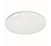 Jandei - Plafón LED 24W 6000K Marco Blanco 23 cm de díametro casa, salón, Pasillo, Oficina, iluminación Moderna. (Blanco)