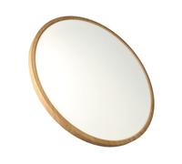 Jandei - Plafón LED 48W CCT, 60cm diámetro, acabado Madera, elegante, Lámpara Redonda. Perfecto para Casas, Salones, Dormitorios. Color blanco cálido 3000K y frío 6000K.