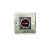 Jandei - Pulsador con Salida de Relé Sin Contacto, Montaje Empotrado, Alimentación 12V. Sistema de Control de Acceso de Puerta. Uso en Entorno Laboral y Doméstico, Fácil Instalación.