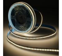 Jandei - Tira Led 24V 1200 LEDs SMD2835, 18W/m, 9000 Lúmenes, Ancho Tira 10mm, Cortable y Flexible, Uso Interior IP20, Largo 5 Mts. Luces y Decoración Ambiente, Negocio, Fiestas (Luz Natural 4200K)