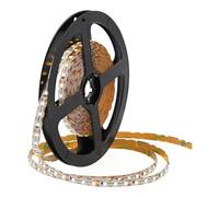 Jandei - Tira Led Dentada 12V 9W/m, 600 LEDs, SMD2835, Ancho 6mm, Largo 5 metros, Cortable y Adhesiva. Ángulo Doblado a 90º, IP20 para Iluminación y Decoración Interior (Luz Cálida 3000k)