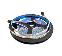 Jandei - Tira Led Forma en Zig Zag RGBIC Direccionable 12V 12W, 300 Leds SMD3535. Para Uso en Interiores IP20, Base Adhesiva, Corte cada 5cm - Ancho 6mm, Bobina de 5M