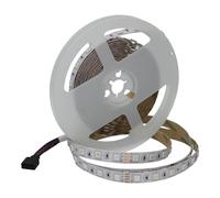 Jandei - Tira Led RGB 24V para Iluminación en Interiores 15W, 840 Lúm/m, 300 LEDs, SMD5050, Adhesiva y Flexible, Ancho 10mm, Cortable cada 10 cms (No Incluye Fuente Alimentación) - Bobina 5 metros