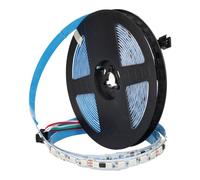 Jandei - Tira Led RGBIC Direccionable 24V 15W, 480 Leds, SMD5050, Uso en Interiores IP20, Base Adhesiva, Corte cada 6,2cm - Ancho 10mm, Largo 5M