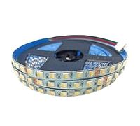 Jandei - Tira Led RGBW (RGB+Luz Blanca Natural 4200K) 24V 25W, 480 Leds, SMD5050. Para Uso en Interiores IP20, Base Adhesiva, Corte cada 6cm - Ancho 8mm, Largo 5M