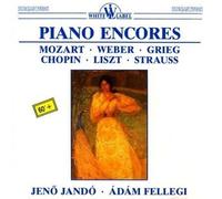 JANDO' JENO (piano) - Piano encores Harmonious Blacksmith HWV 430 Suite per cembalo Fantasia K 397 n.2 in re (1782) per piano Rondo a capriccio op 129 (1795) in SOL Perpetuum mobile per piano