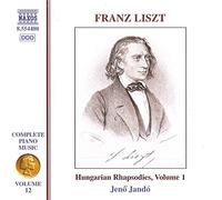 Jandó,Jenö - Liszt : intégrale de l'oeuvre pour piano Vol.12