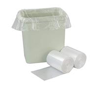 Jandson Bolsas para Basura Transparentes de 10 Litros, 200 Unidades