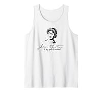 Jane Austen ES MI ESPÍRITU Animal Escritor Lector Autor Meme Camiseta sin Mangas