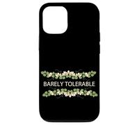 Jane Austen Floral apenas tolerable Carcasa para iPhone 12/12 Pro