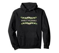Jane Austen Floral apenas tolerable Sudadera con Capucha