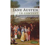 Jane Austen in Context – Literatura en Contexto – Tapa blanda