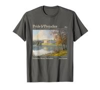 Jane Austen Pemberley 250 Aniversario Orgullo y prejuicio Camiseta