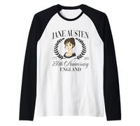 Jane Austen Pemberley 250 Aniversario Orgullo y prejuicio Camiseta Manga Raglan