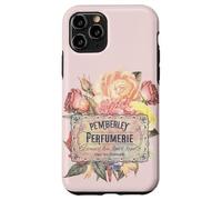 Jane Austen, Perfumería Pemberley, Rosa, Lluvia y Carcasa para iPhone 11 Pro
