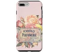 Jane Austen, Perfumería Pemberley, Rosa, Lluvia y Carcasa para iPhone 7 Plus/8 Plus