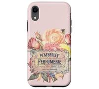 Jane Austen, Perfumería Pemberley, Rosa, Lluvia y Carcasa para iPhone XR
