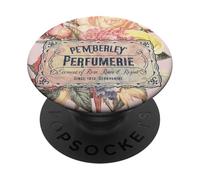 Jane Austen, Perfumería Pemberley, Rosa, Lluvia y PopSockets PopGrip Adhesivo